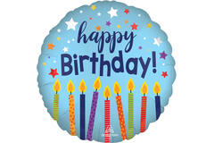 Foil Balloon - "Happy Birthday!" - Celebrate - Satin - 45 cm